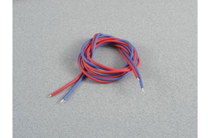 Silicone Wire 1.6mm - 1m Red&Blue